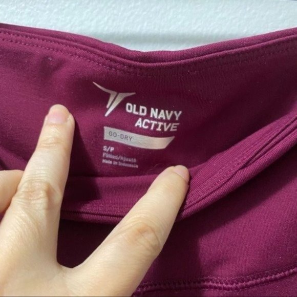 Old Navy Active Go-Dry Mesh Leggings High Rise Stretch Pilates Princess - Picture 6 of 8